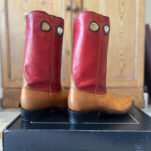 Custom Lucchese Burns Cowboy Boots NIB - Picture 5 of 9